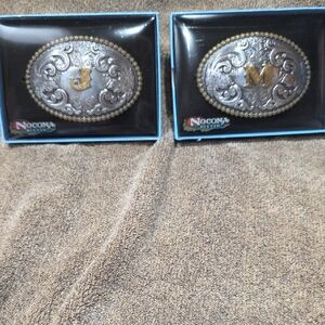 Womans Monogram Belt Buckle